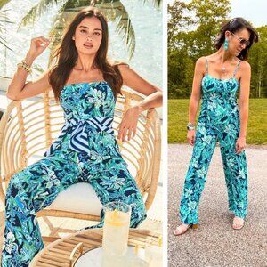 Lilly Pulitzer Nila Jumpsuit Take It Or Leaf It